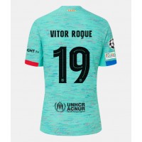 Barcelona Vitor Roque #19 Replika Tredje Tröja 2023-24 Kortärmad